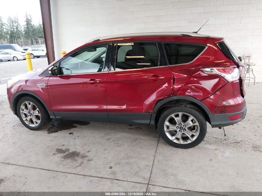 2014 Ford Escape Titanium VIN: 1FMCU9J90EUE37561 Lot: 43981254