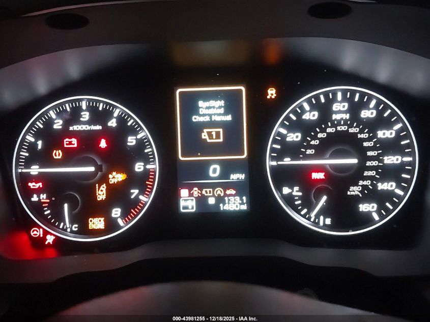 2025 Subaru Crosstrek Premium VIN: JF2GUHDC5S8343205 Lot: 43981255