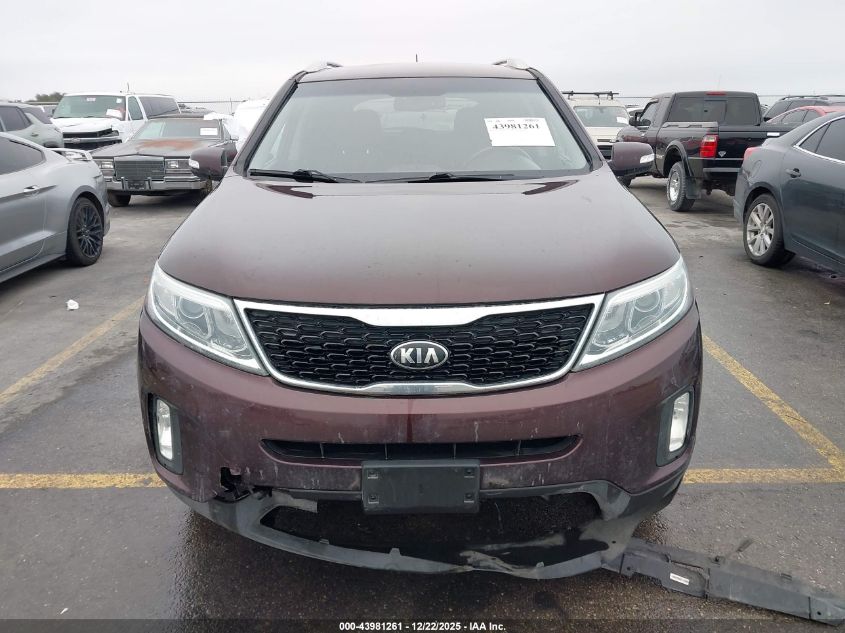 2015 Kia Sorento Lx VIN: 5XYKTCA66FG614901 Lot: 43981261