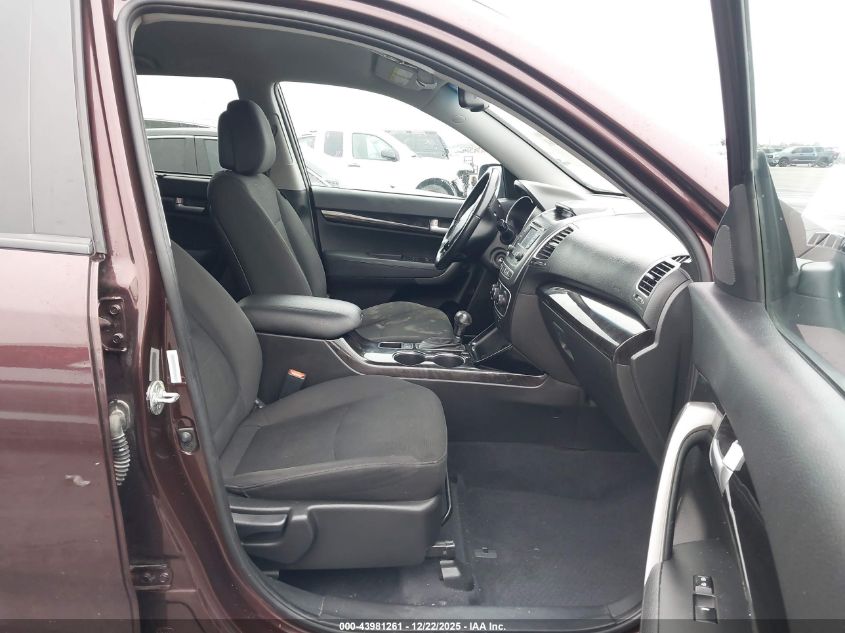 2015 Kia Sorento Lx VIN: 5XYKTCA66FG614901 Lot: 43981261