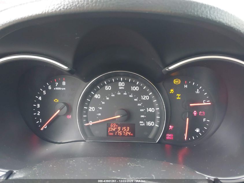 2015 Kia Sorento Lx VIN: 5XYKTCA66FG614901 Lot: 43981261