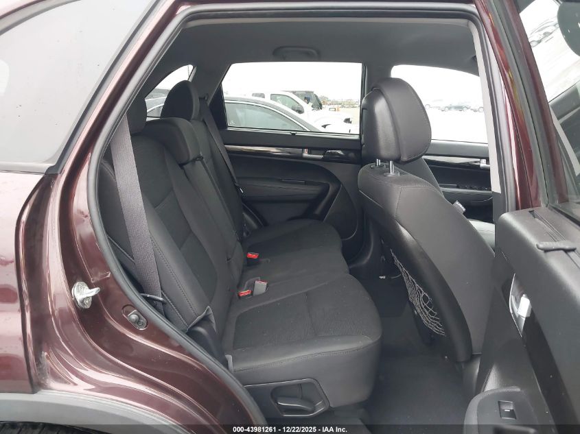 2015 Kia Sorento Lx VIN: 5XYKTCA66FG614901 Lot: 43981261