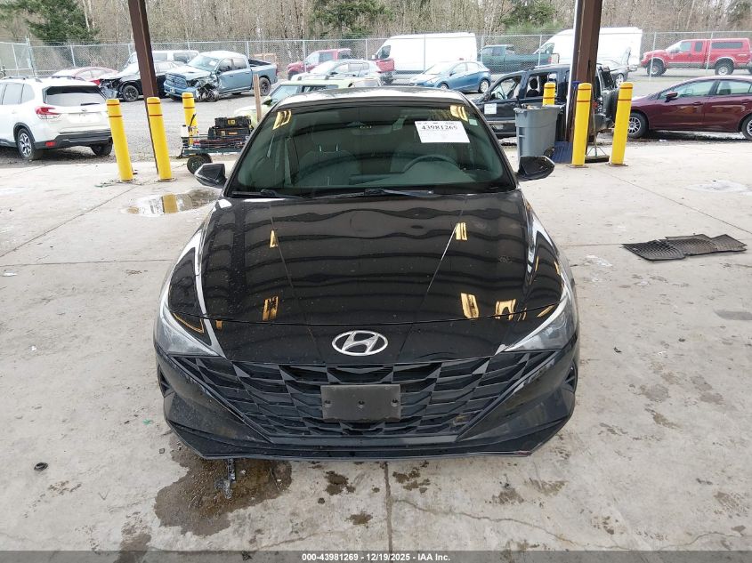 2021 Hyundai Elantra Sel VIN: KMHLM4AG8MU093042 Lot: 43981269
