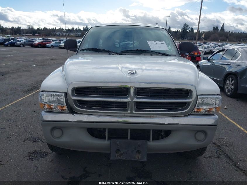 2000 Dodge Dakota Slt/Sport VIN: 1B7GG22N5YS766241 Lot: 43981270
