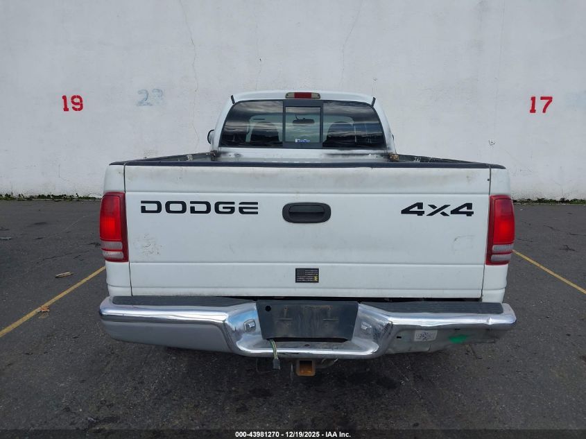 2000 Dodge Dakota Slt/Sport VIN: 1B7GG22N5YS766241 Lot: 43981270