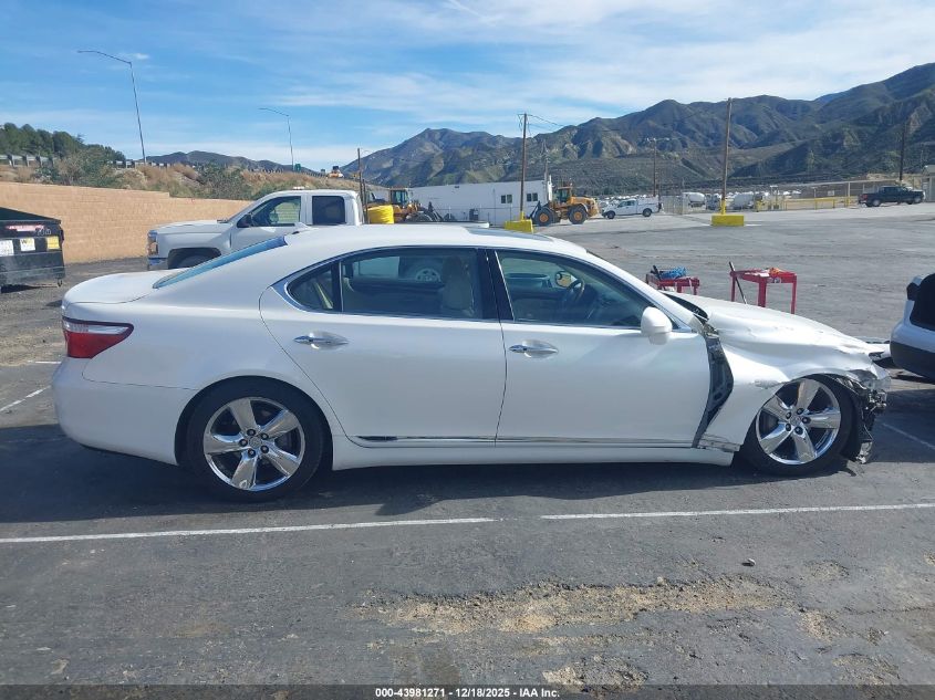 2007 Lexus Ls 460 L VIN: JTHGL46FX75005372 Lot: 43981271