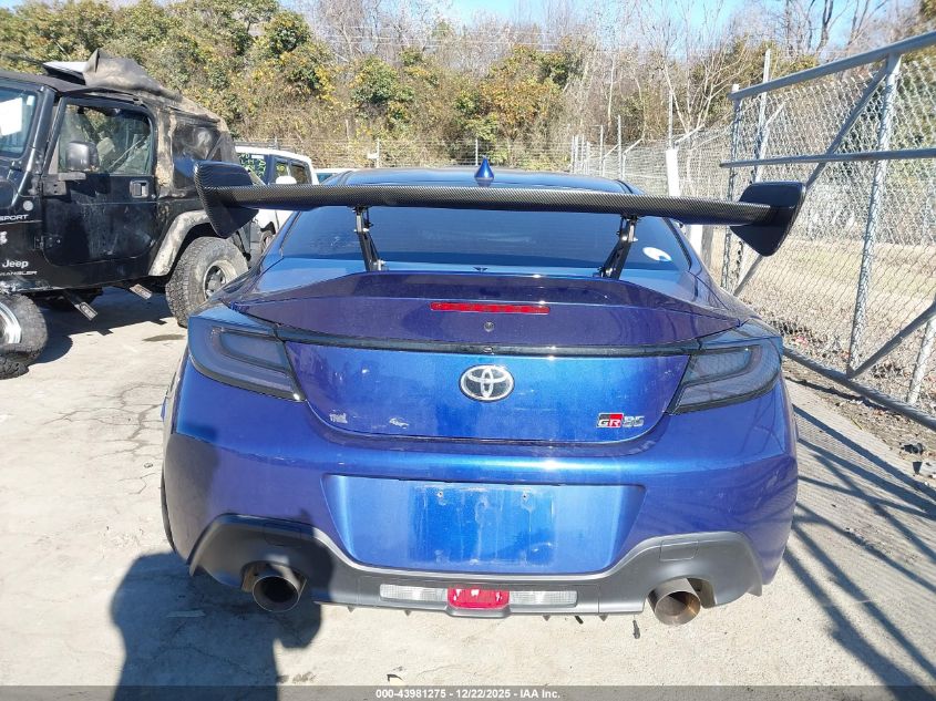 2023 Toyota Gr86 Premium VIN: JF1ZNBE18P9762784 Lot: 43981275