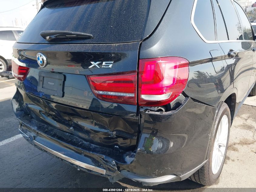 2016 BMW X5 Sdrive35I VIN: 5UXKR2C53G0H42342 Lot: 43981284