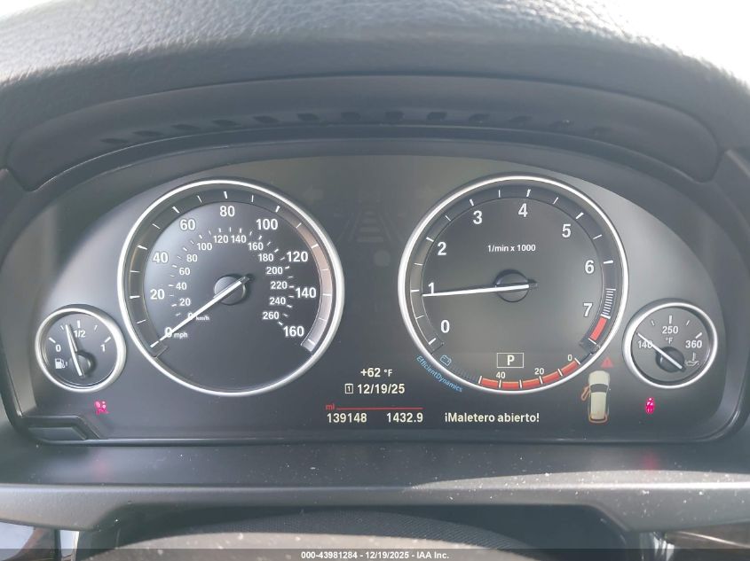 2016 BMW X5 Sdrive35I VIN: 5UXKR2C53G0H42342 Lot: 43981284