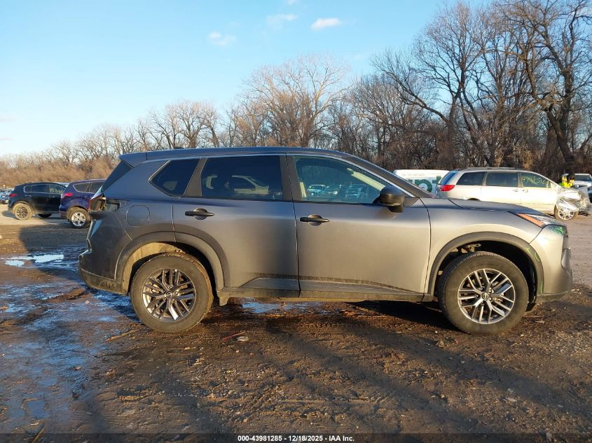 2024 Nissan Rogue S Intelligent Awd VIN: 5N1BT3AB4RC747075 Lot: 43981285