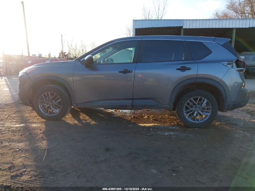 2024 Nissan Rogue S Intelligent Awd VIN: 5N1BT3AB4RC747075 Lot: 43981285