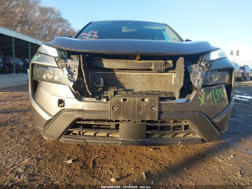 2024 Nissan Rogue S Intelligent Awd VIN: 5N1BT3AB4RC747075 Lot: 43981285