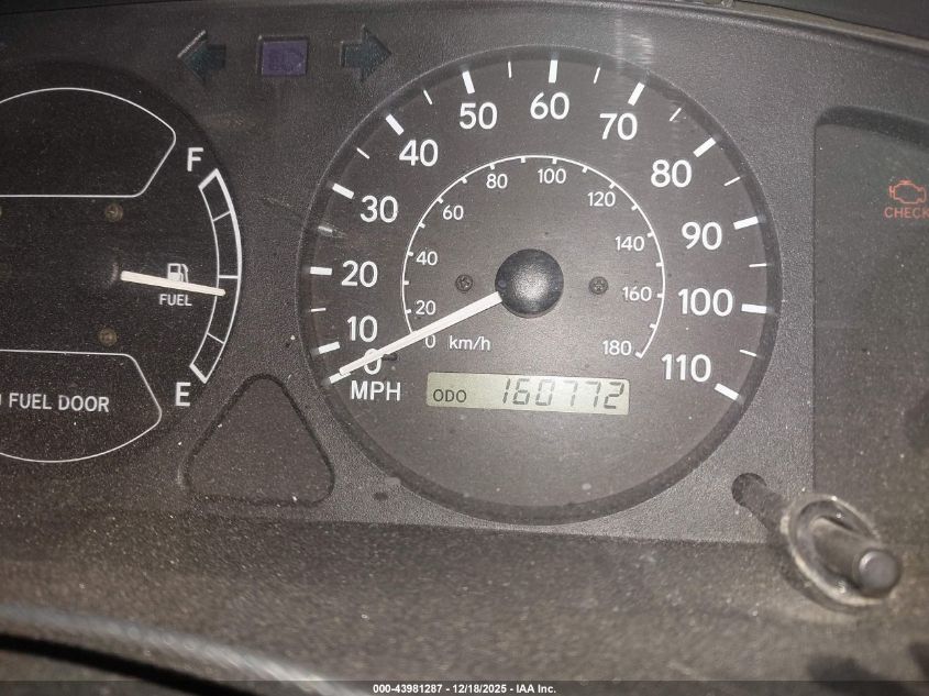 1999 Chevrolet Prizm VIN: 1Y1SK5288XZ425194 Lot: 43981287