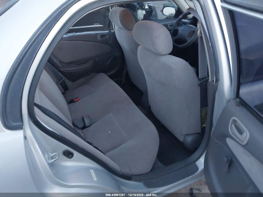 1999 Chevrolet Prizm VIN: 1Y1SK5288XZ425194 Lot: 43981287