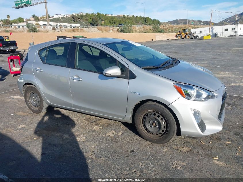 2016 Toyota Prius C Two VIN: JTDKDTB33G1125682 Lot: 43981289