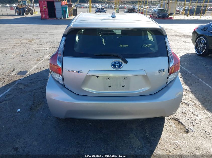 2016 Toyota Prius C Two VIN: JTDKDTB33G1125682 Lot: 43981289