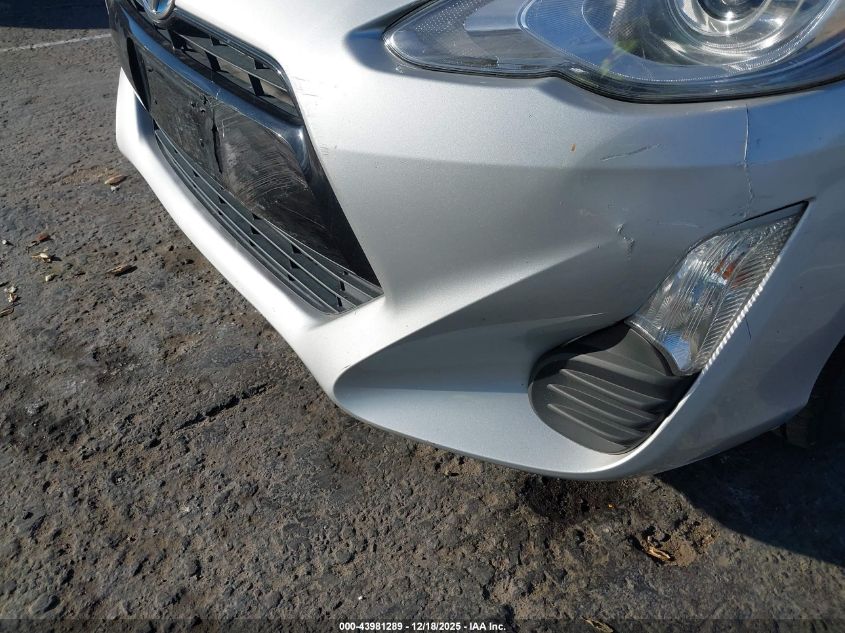 2016 Toyota Prius C Two VIN: JTDKDTB33G1125682 Lot: 43981289