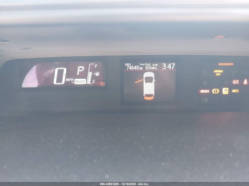 2016 Toyota Prius C Two VIN: JTDKDTB33G1125682 Lot: 43981289