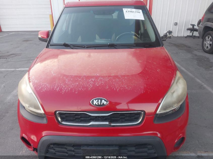 2013 Kia Soul + VIN: KNDJT2A66D7557860 Lot: 43981290