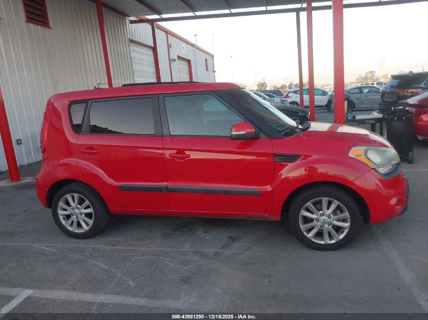 2013 Kia Soul + VIN: KNDJT2A66D7557860 Lot: 43981290