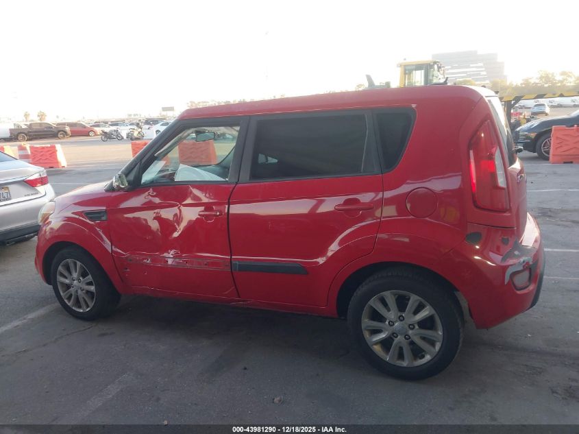 2013 Kia Soul + VIN: KNDJT2A66D7557860 Lot: 43981290