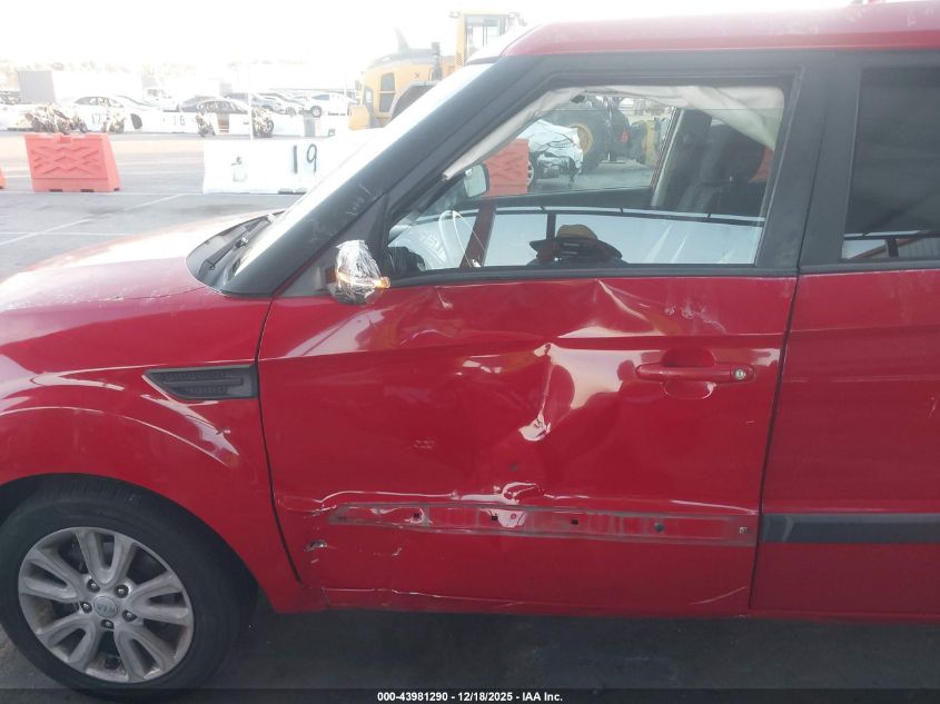 2013 Kia Soul + VIN: KNDJT2A66D7557860 Lot: 43981290