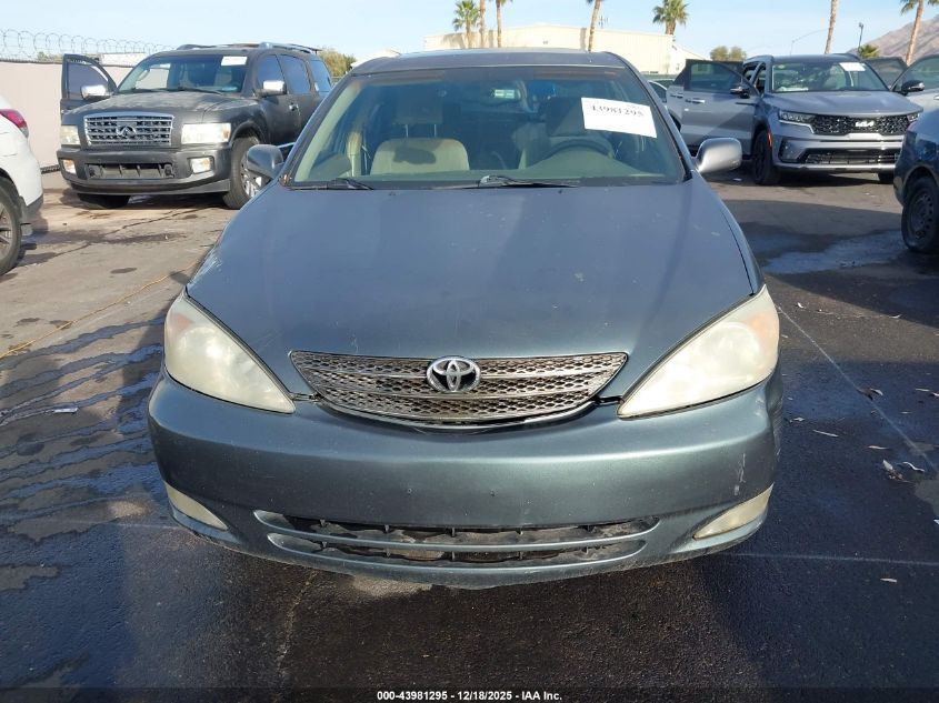 2003 Toyota Camry Xle VIN: 4T1BE32KX3U698331 Lot: 43981295