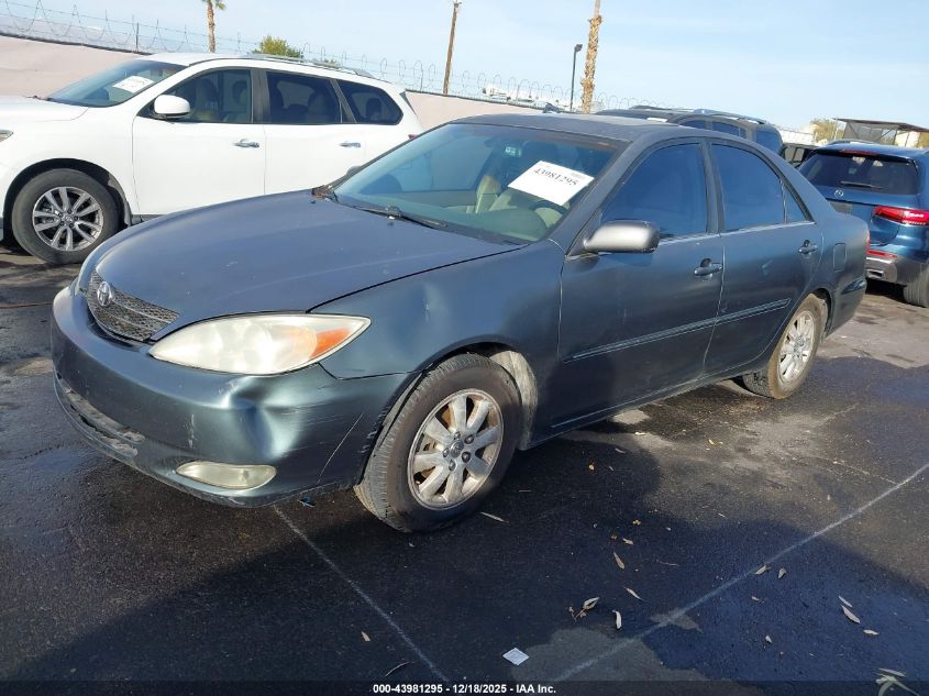 2003 Toyota Camry Xle VIN: 4T1BE32KX3U698331 Lot: 43981295