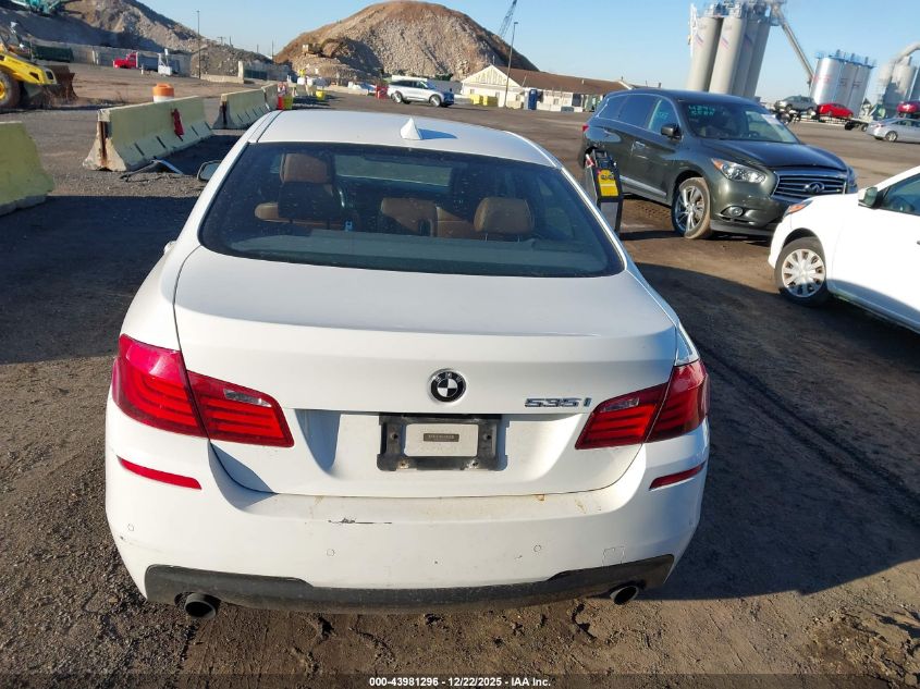 2013 BMW 535I VIN: WBAFR7C54DC821376 Lot: 43981296