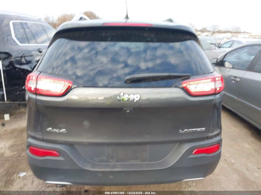 2015 Jeep Cherokee Limited VIN: 1C4PJMDBXFW718501 Lot: 43981300