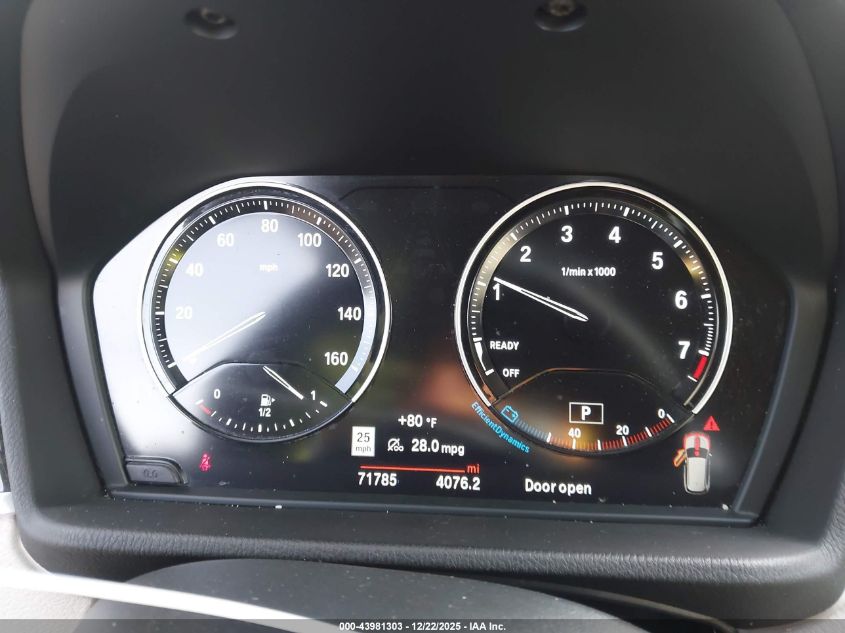 2020 BMW X1 xDrive28I VIN: WBXJG9C00L5R24836 Lot: 43981303