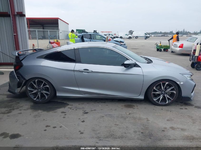 2018 Honda Civic Si VIN: 2HGFC3A59JH754798 Lot: 43981307