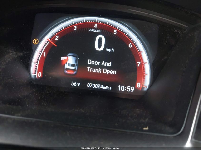 2018 Honda Civic Si VIN: 2HGFC3A59JH754798 Lot: 43981307