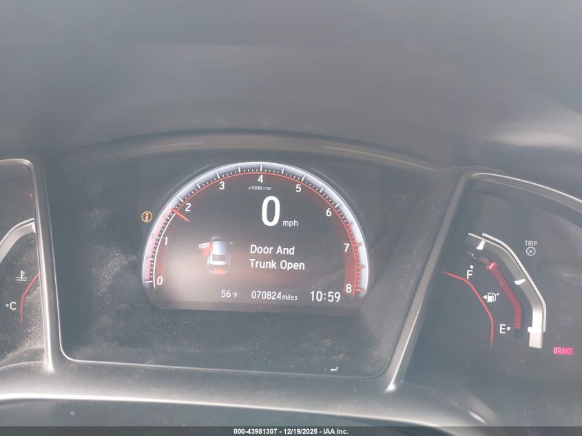 2018 Honda Civic Si VIN: 2HGFC3A59JH754798 Lot: 43981307