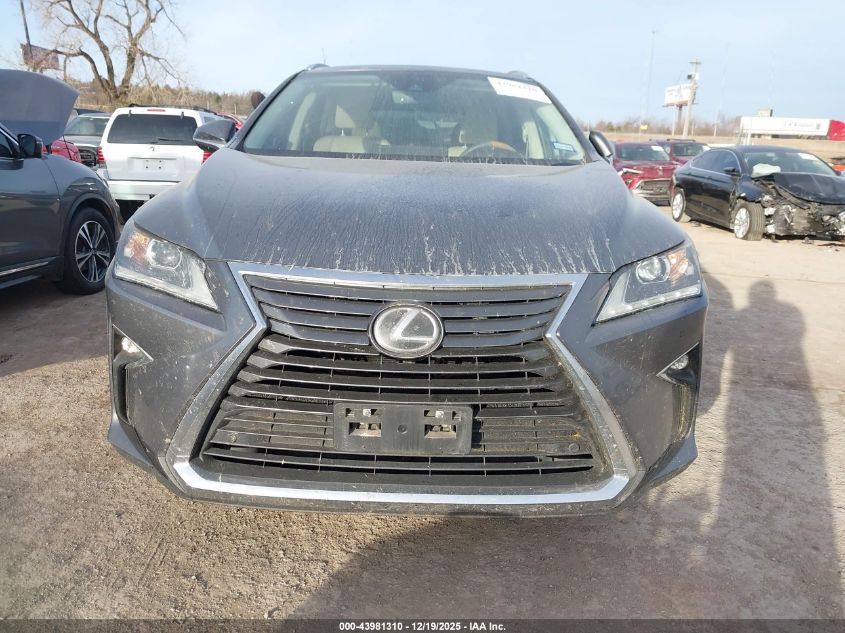 2016 Lexus Rx 350 VIN: 2T2ZZMCA7GC028513 Lot: 43981310