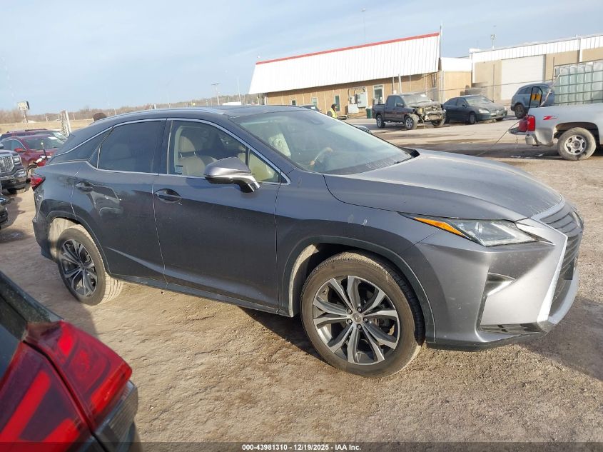2016 Lexus Rx 350 VIN: 2T2ZZMCA7GC028513 Lot: 43981310