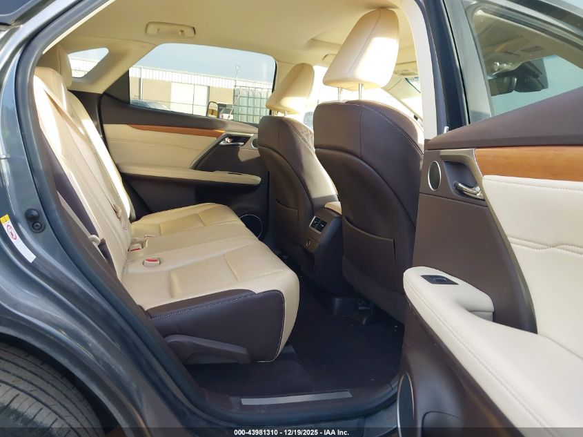 2016 Lexus Rx 350 VIN: 2T2ZZMCA7GC028513 Lot: 43981310