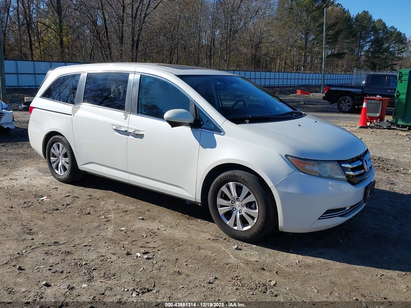 5FNRL5H65EB065861 2014 Honda Odyssey Ex-L auction photo 1