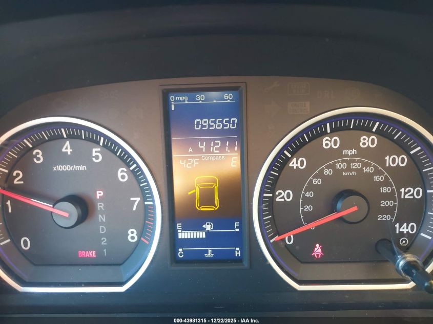 2011 Honda Cr-V Ex-L VIN: 5J6RE3H74BL032389 Lot: 43981315