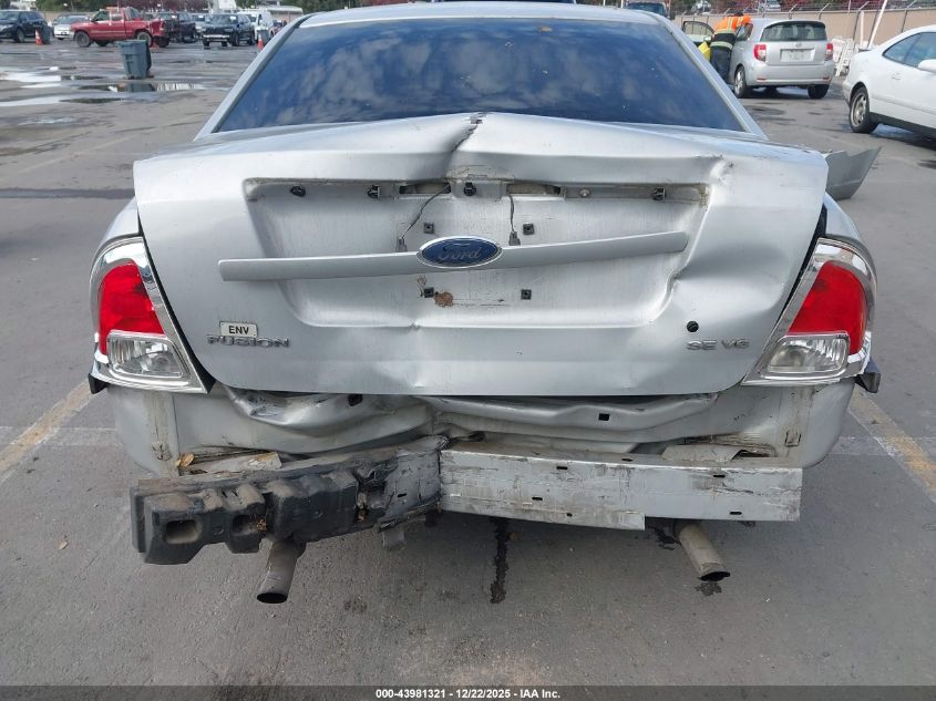2006 Ford Fusion Se VIN: 3FAHP07156R103555 Lot: 43981321