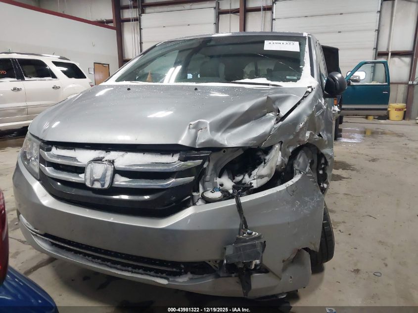 2016 Honda Odyssey Ex-L VIN: 5FNRL5H66GB091811 Lot: 43981322