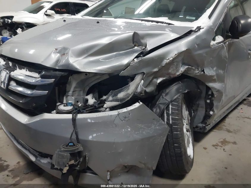 2016 Honda Odyssey Ex-L VIN: 5FNRL5H66GB091811 Lot: 43981322