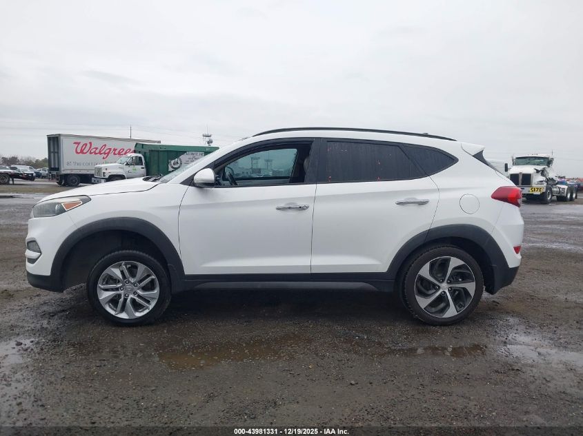 2016 Hyundai Tucson Limited VIN: KM8J33A24GU082763 Lot: 43981331