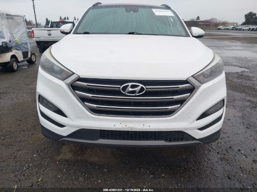 2016 Hyundai Tucson Limited VIN: KM8J33A24GU082763 Lot: 43981331