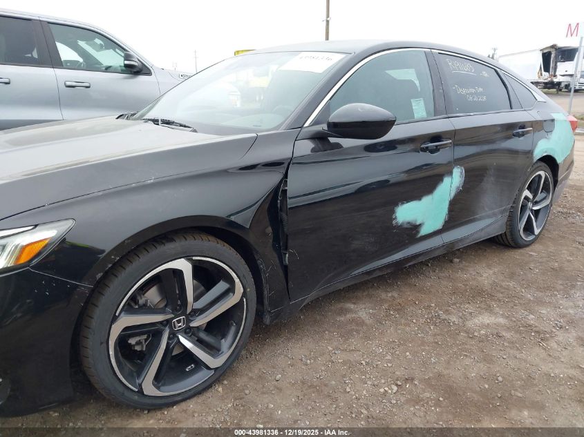 2018 Honda Accord Sport VIN: 1HGCV1F35JA227283 Lot: 43981336