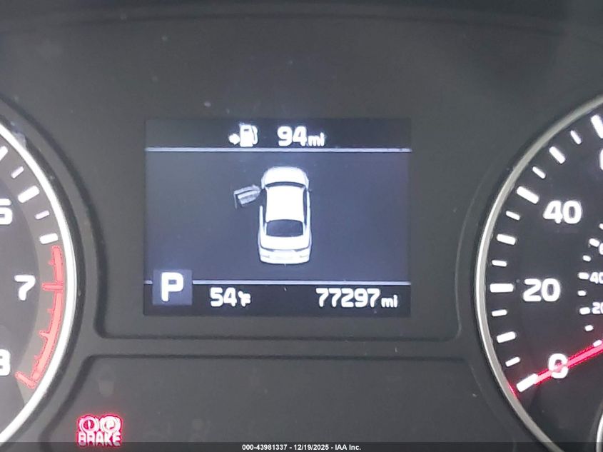 2020 Kia Optima Lx VIN: 5XXGT4L3XLG393804 Lot: 43981337