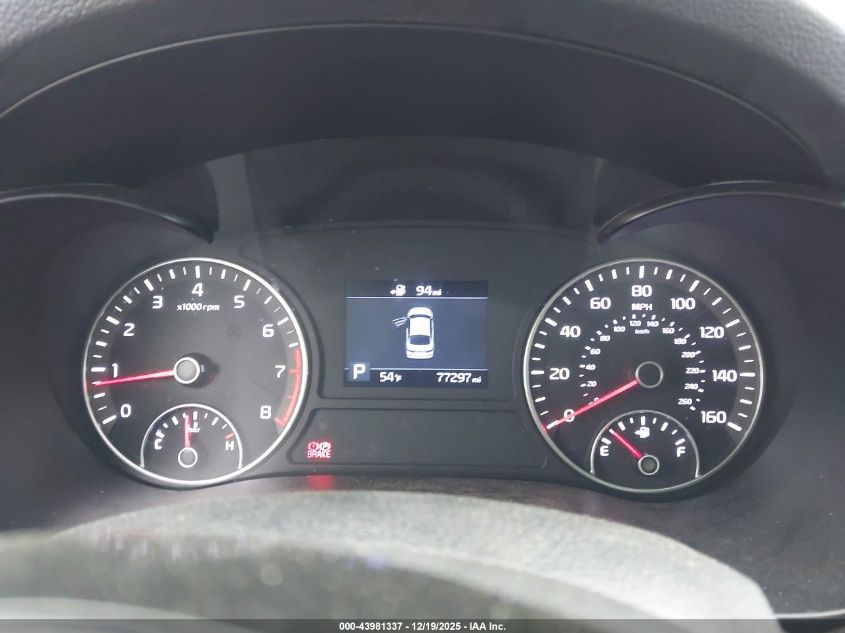 2020 Kia Optima Lx VIN: 5XXGT4L3XLG393804 Lot: 43981337