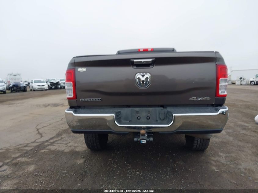 2019 Ram 2500 Big Horn 4X4 8' Box VIN: 3C6UR5JL7KG520196 Lot: 43981338
