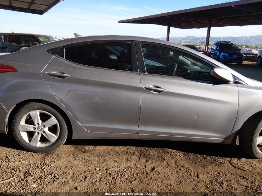 2013 Hyundai Elantra Gls VIN: KMHDH4AE9DU804822 Lot: 43981339