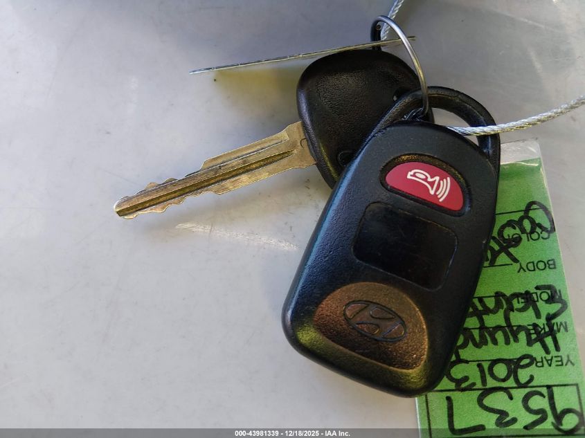 2013 Hyundai Elantra Gls VIN: KMHDH4AE9DU804822 Lot: 43981339